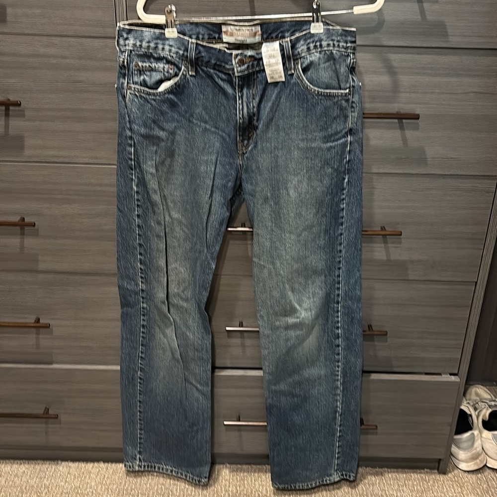 Men’s Levi’s signature straight jeans 36/34